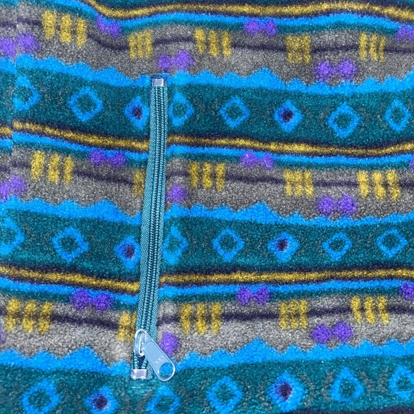 Vintage LL. Bean Aztec fleece vest - Picture 10 of 10